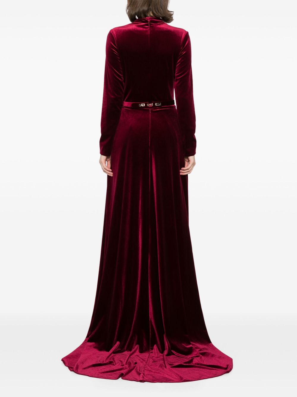 VELVET LONG DRESS