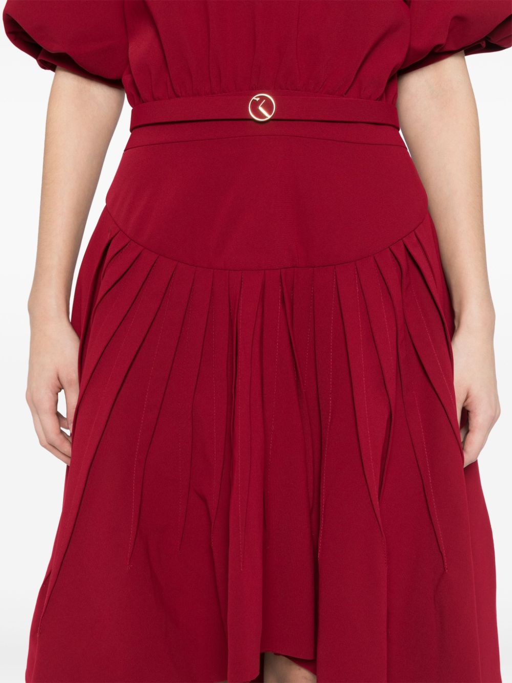 CREPE SHORT DRESS