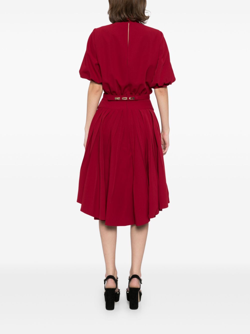 CREPE SHORT DRESS