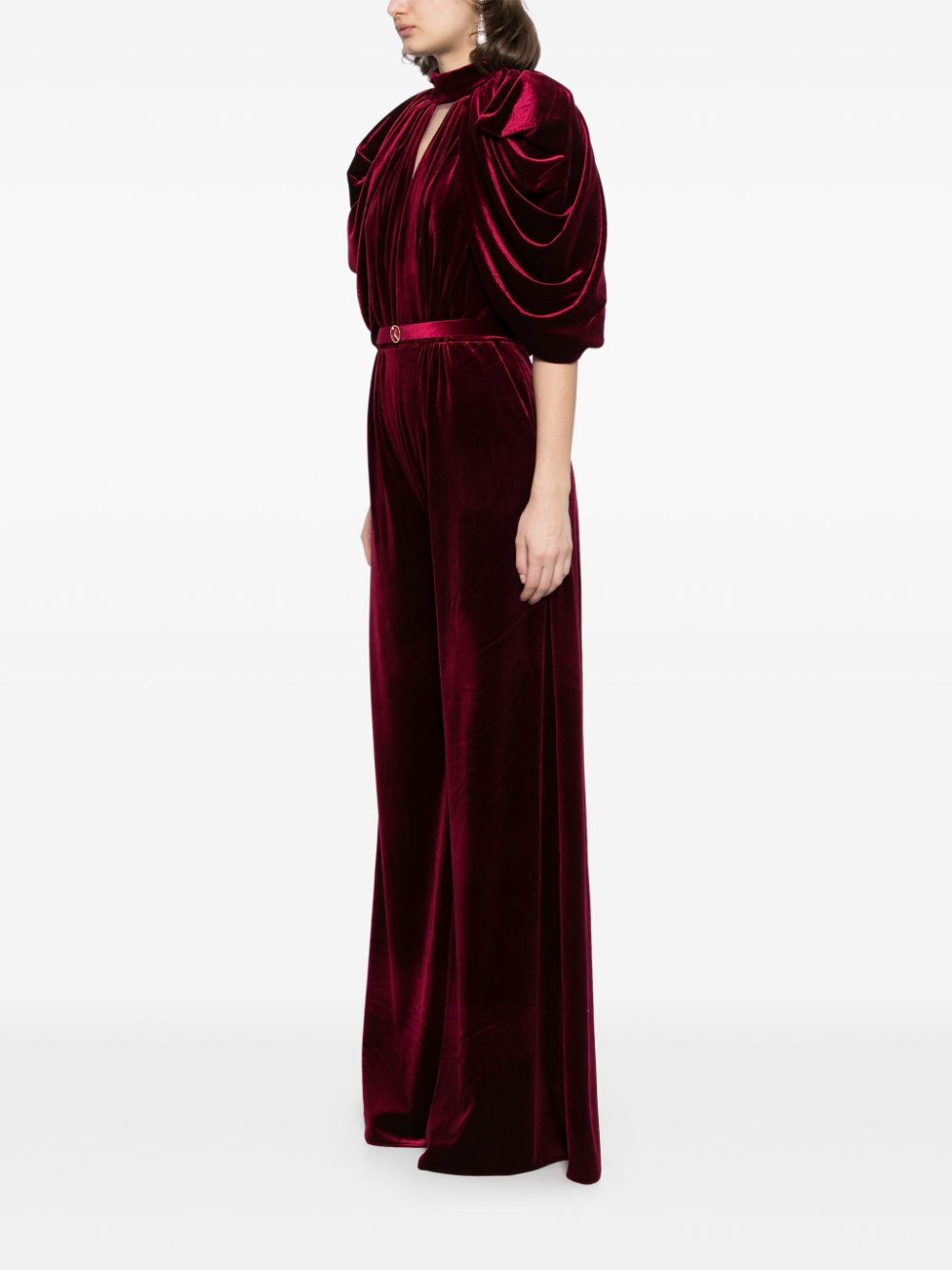 VELVET JUMPSUIT