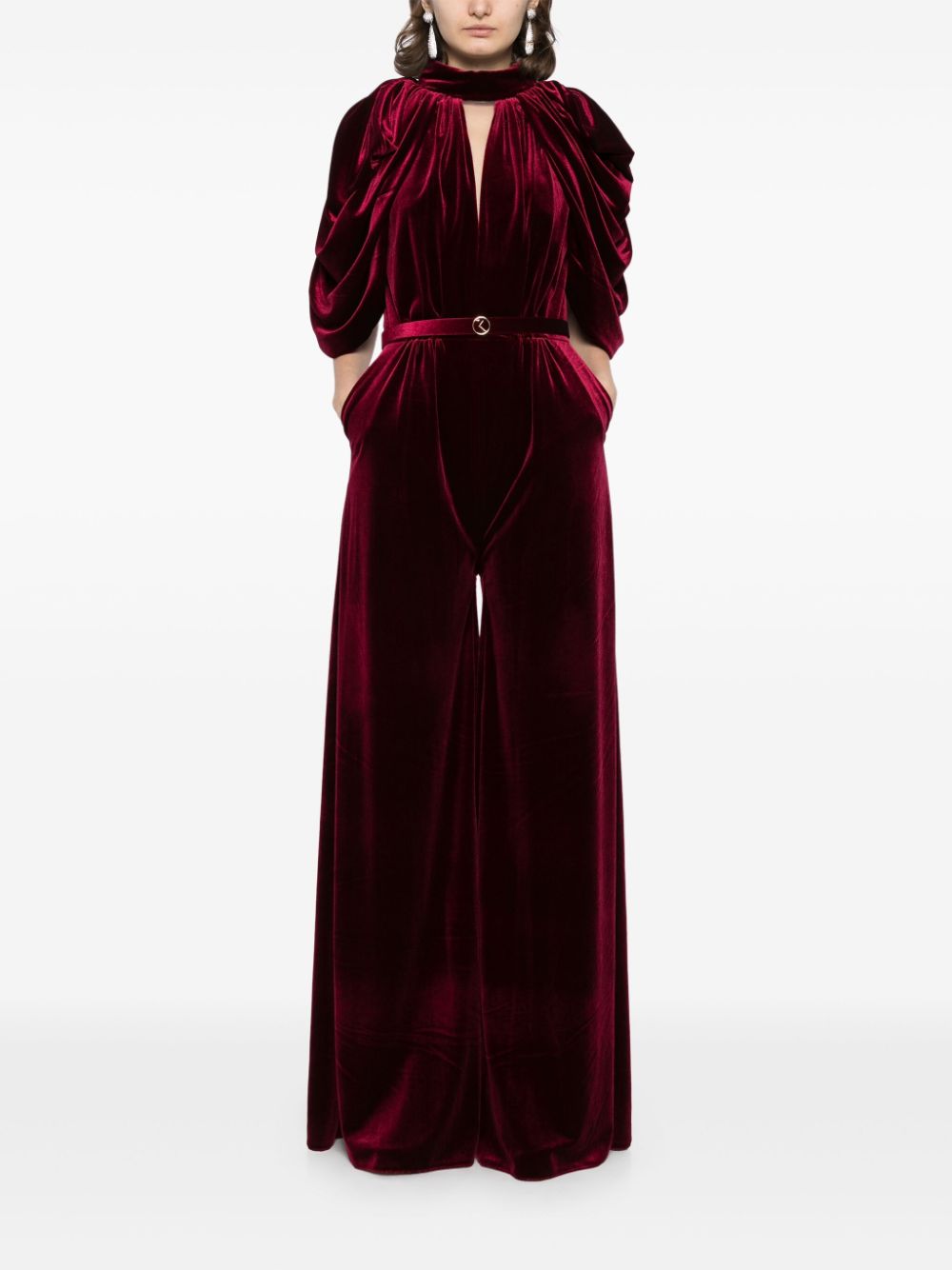 VELVET JUMPSUIT