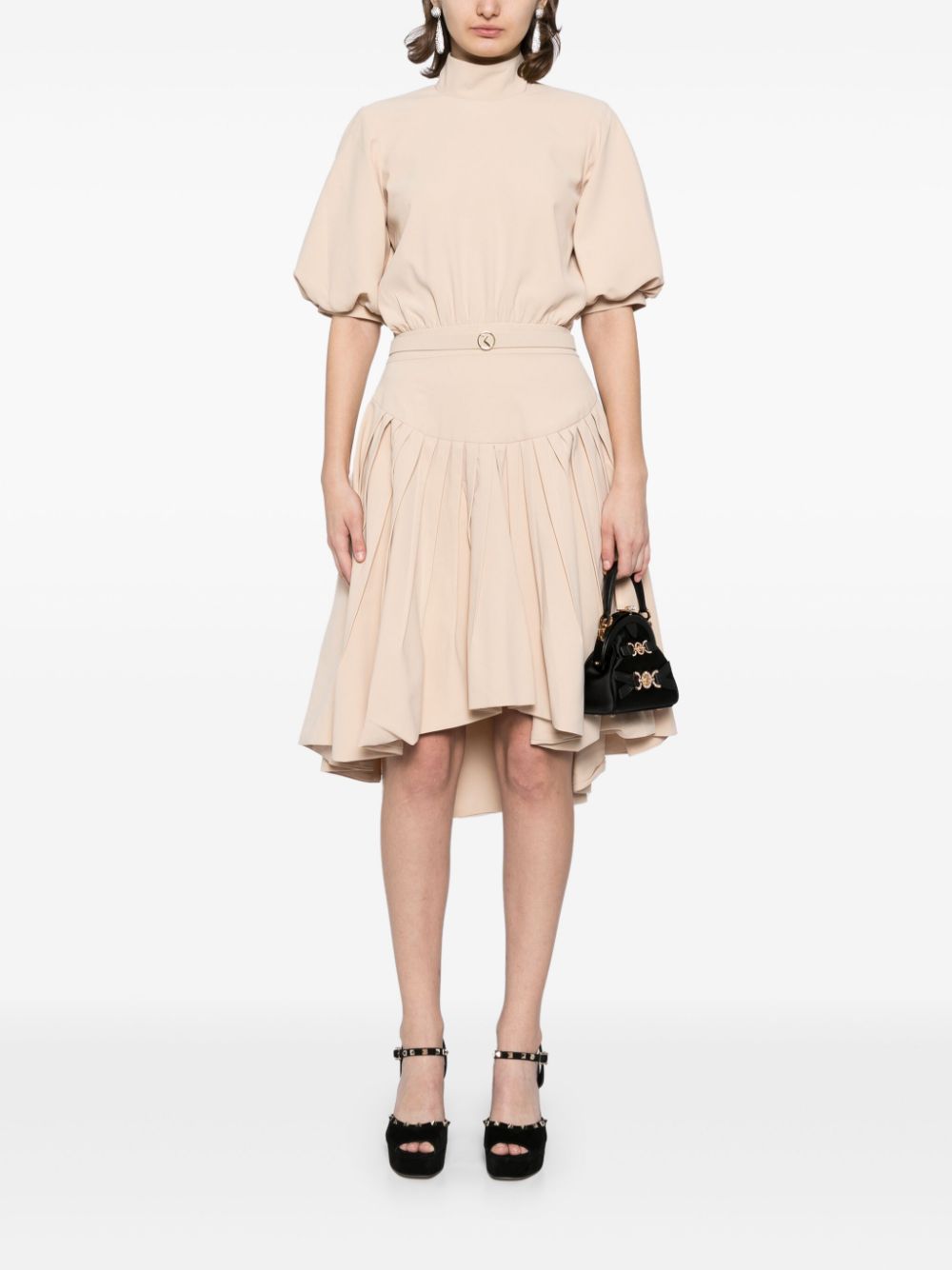 CREPE SHORT DRESS