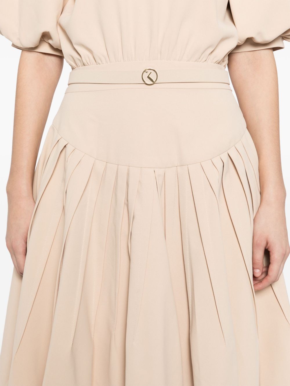 CREPE SHORT DRESS