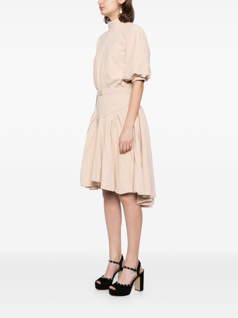 CREPE SHORT DRESS