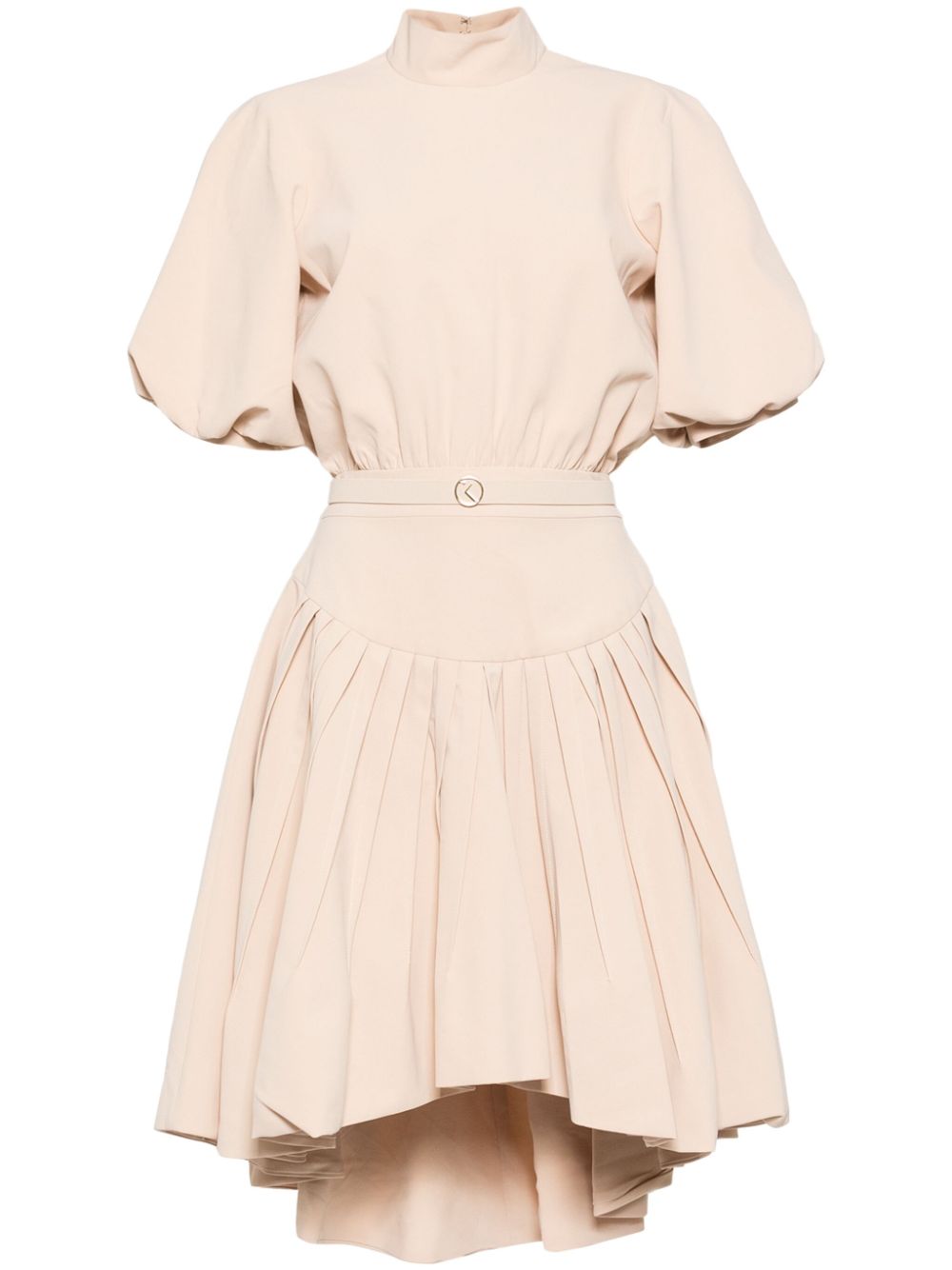 CREPE SHORT DRESS