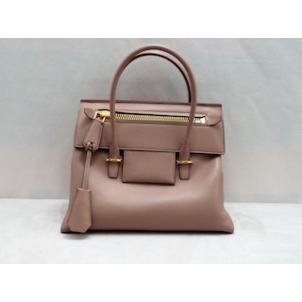 Elegant Black Work Satchel