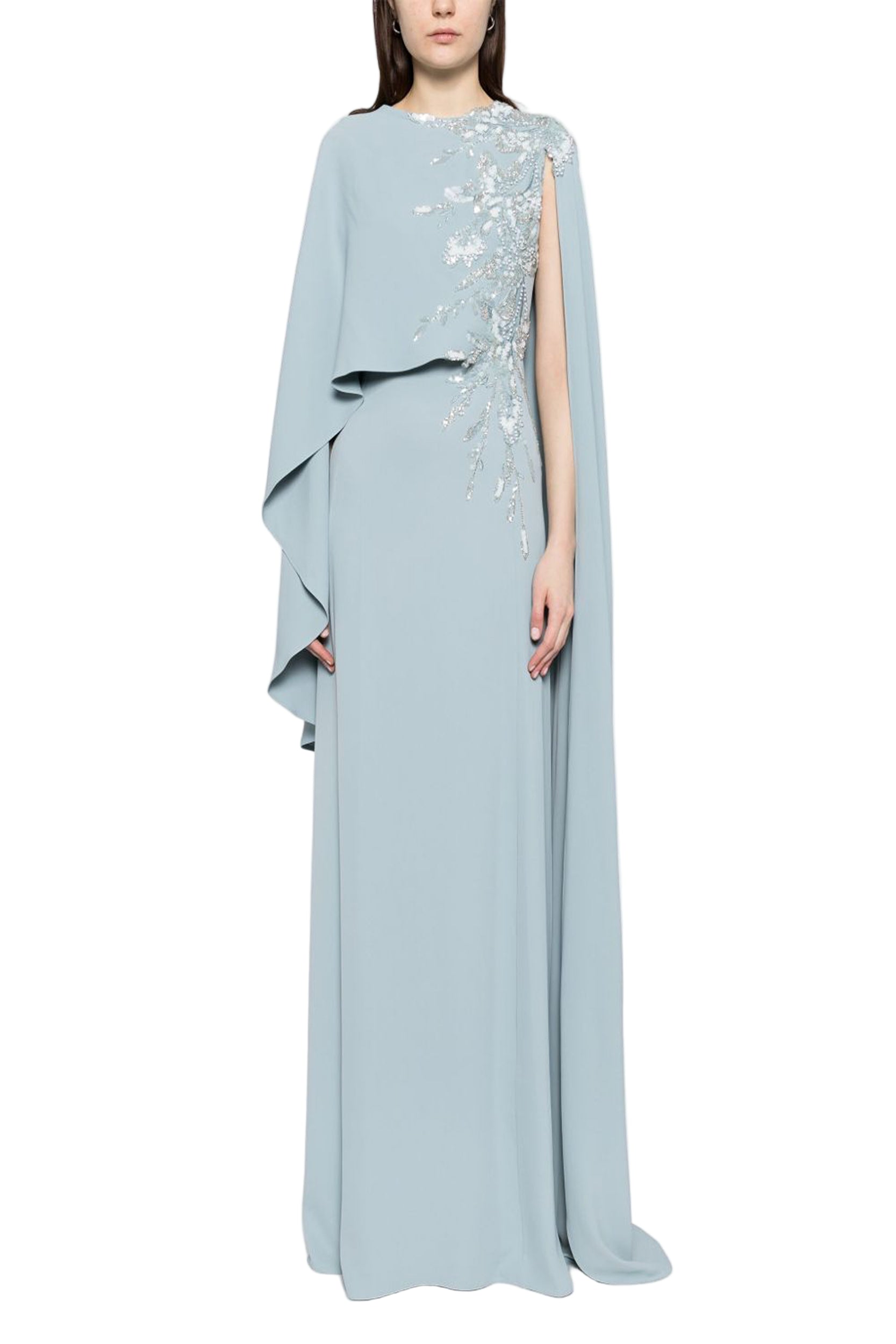 EMBELLISHED CREPE KAFTAN
