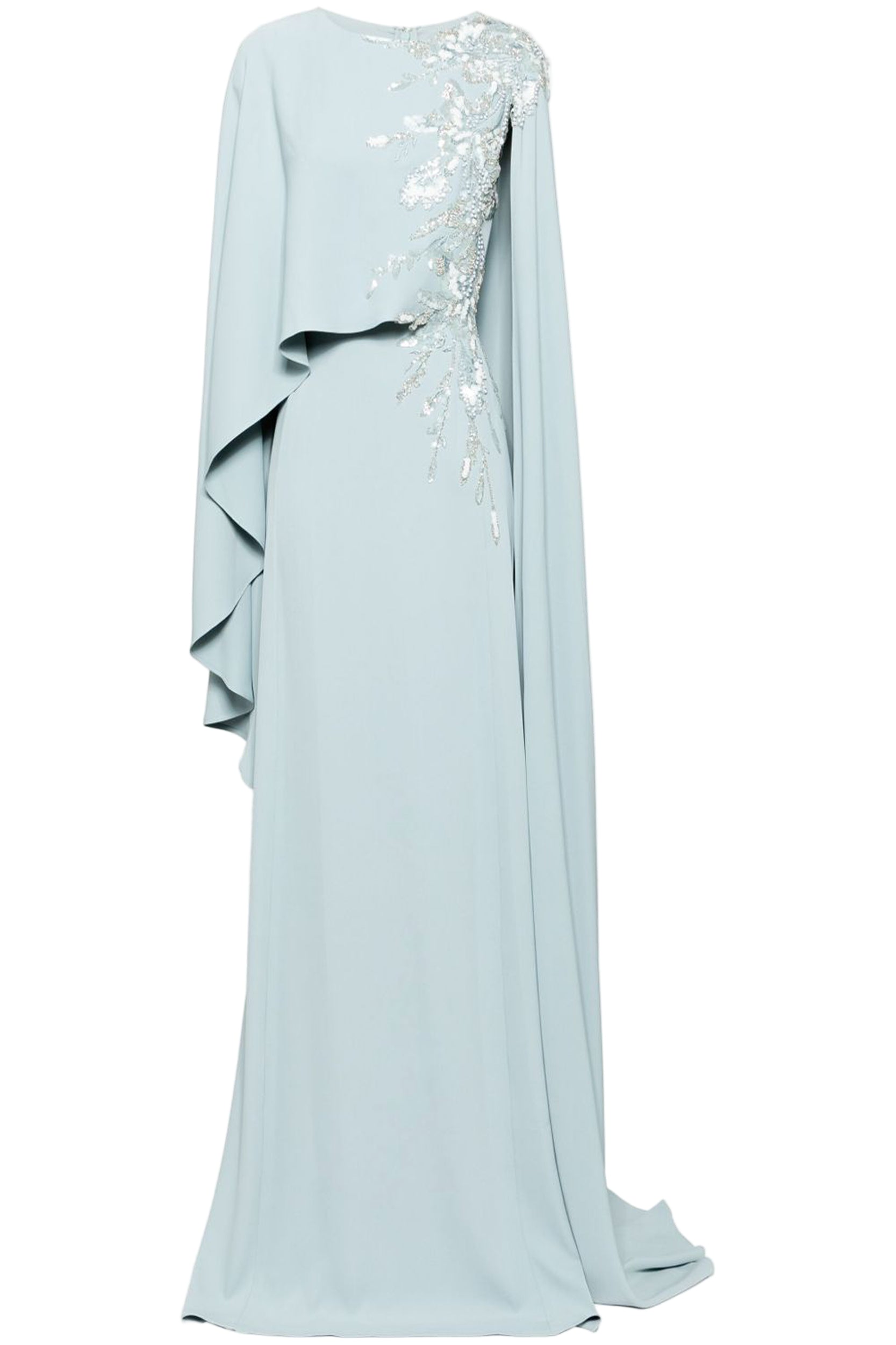 EMBELLISHED CREPE KAFTAN