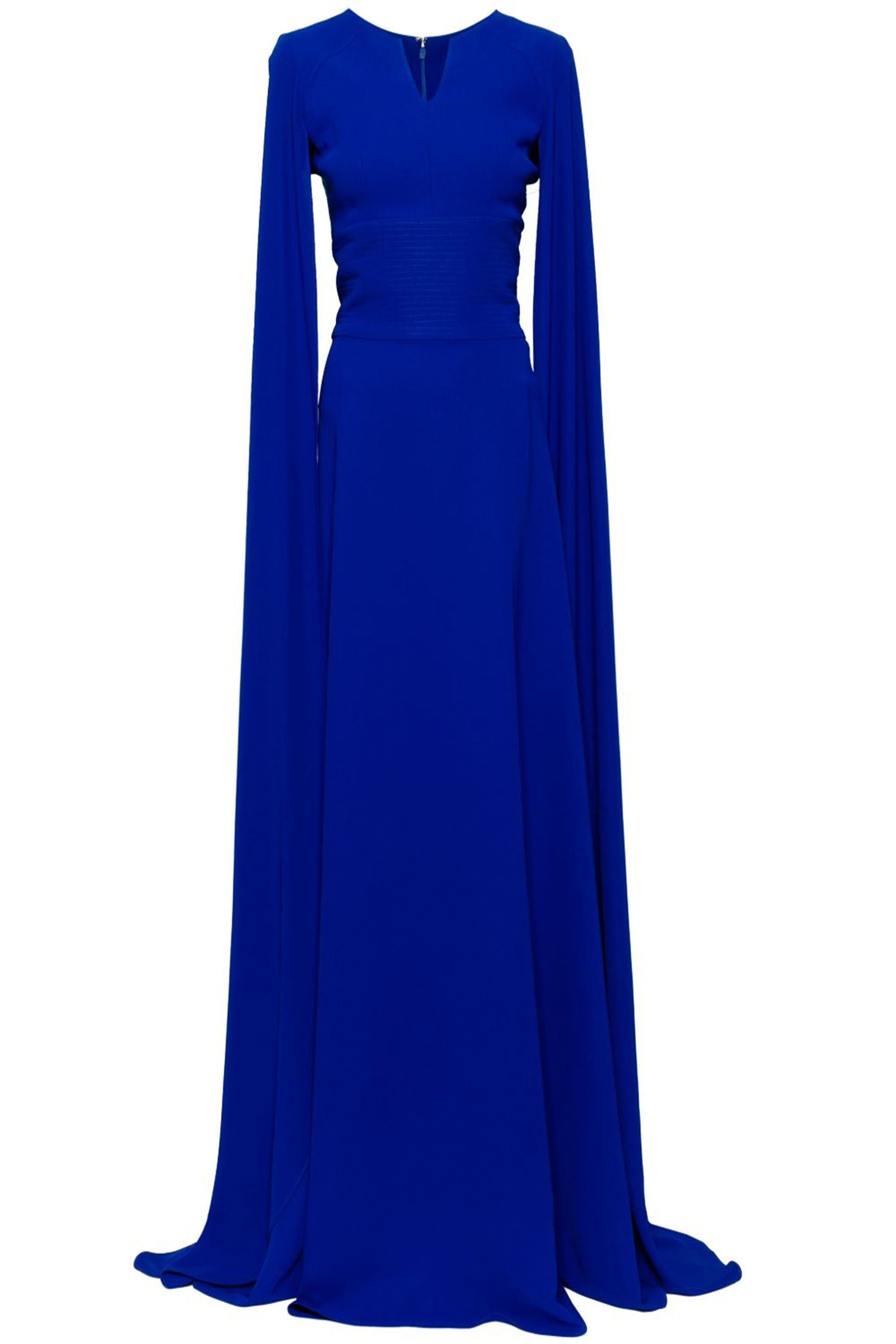 ROYAL BLUE CREPE KAFTAN