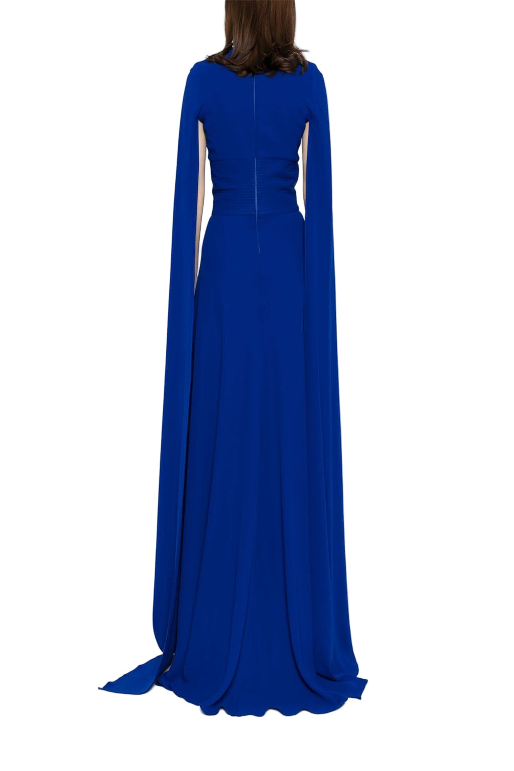 ROYAL BLUE CREPE KAFTAN