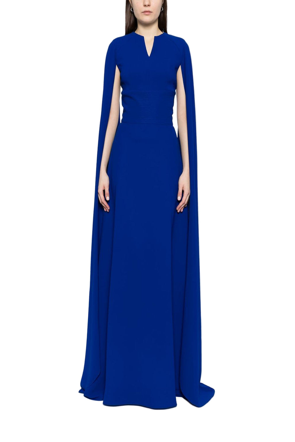 ROYAL BLUE CREPE KAFTAN