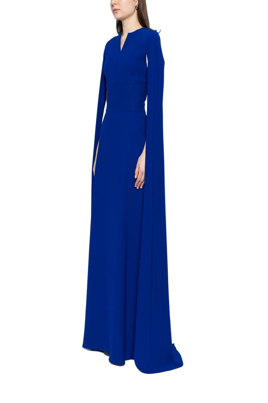 ROYAL BLUE CREPE KAFTAN