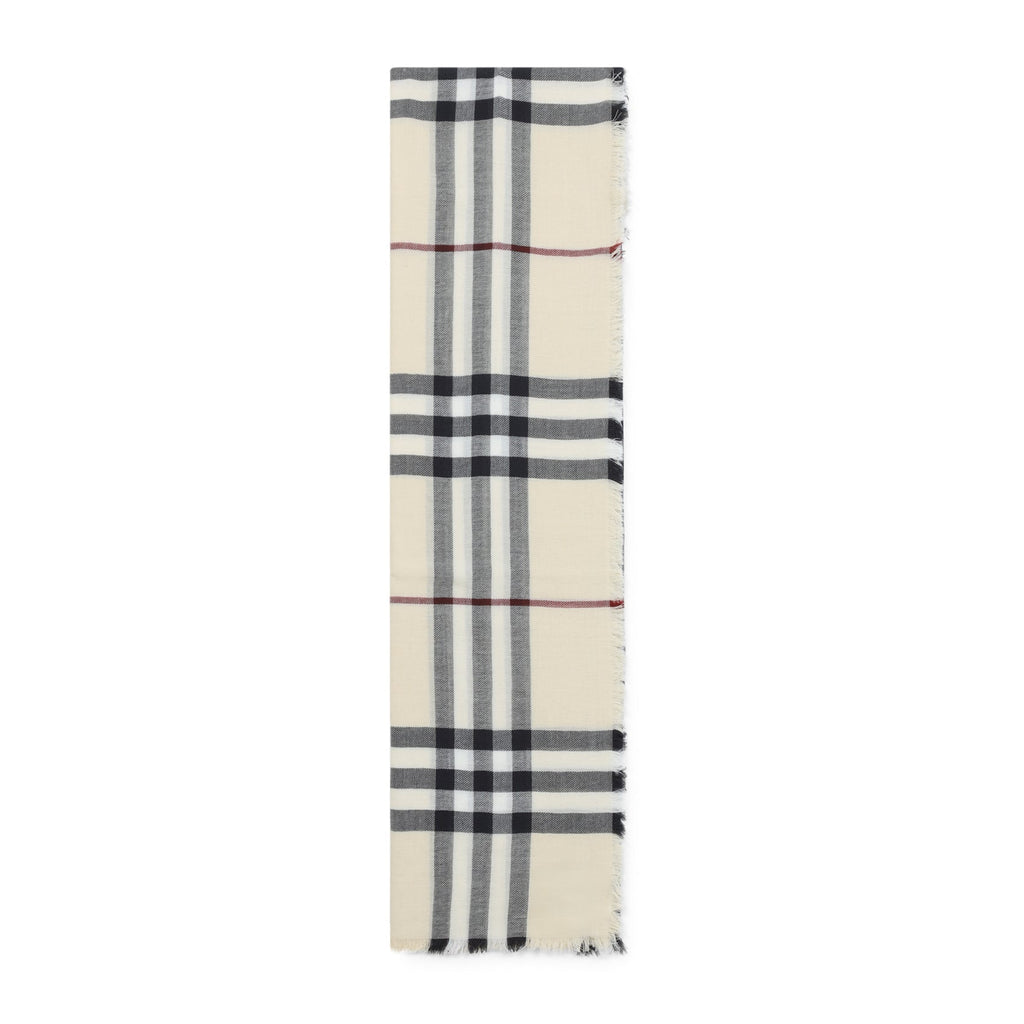 Stone Grey Wool Scarf