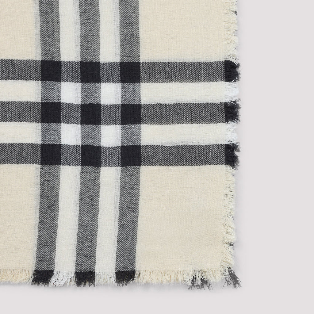 Stone Grey Wool Scarf