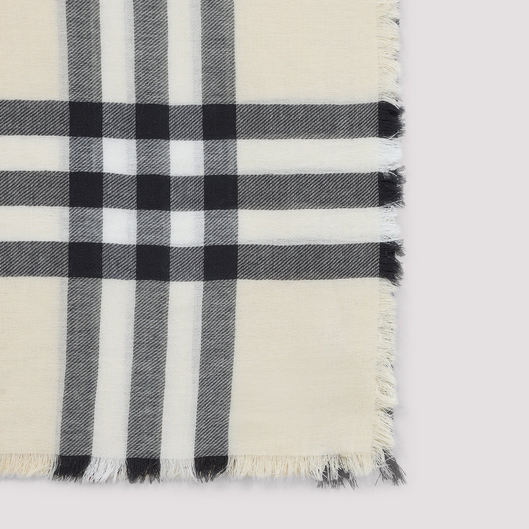 Stone Grey Wool Scarf