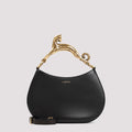 embellished-handle Hobo Bag