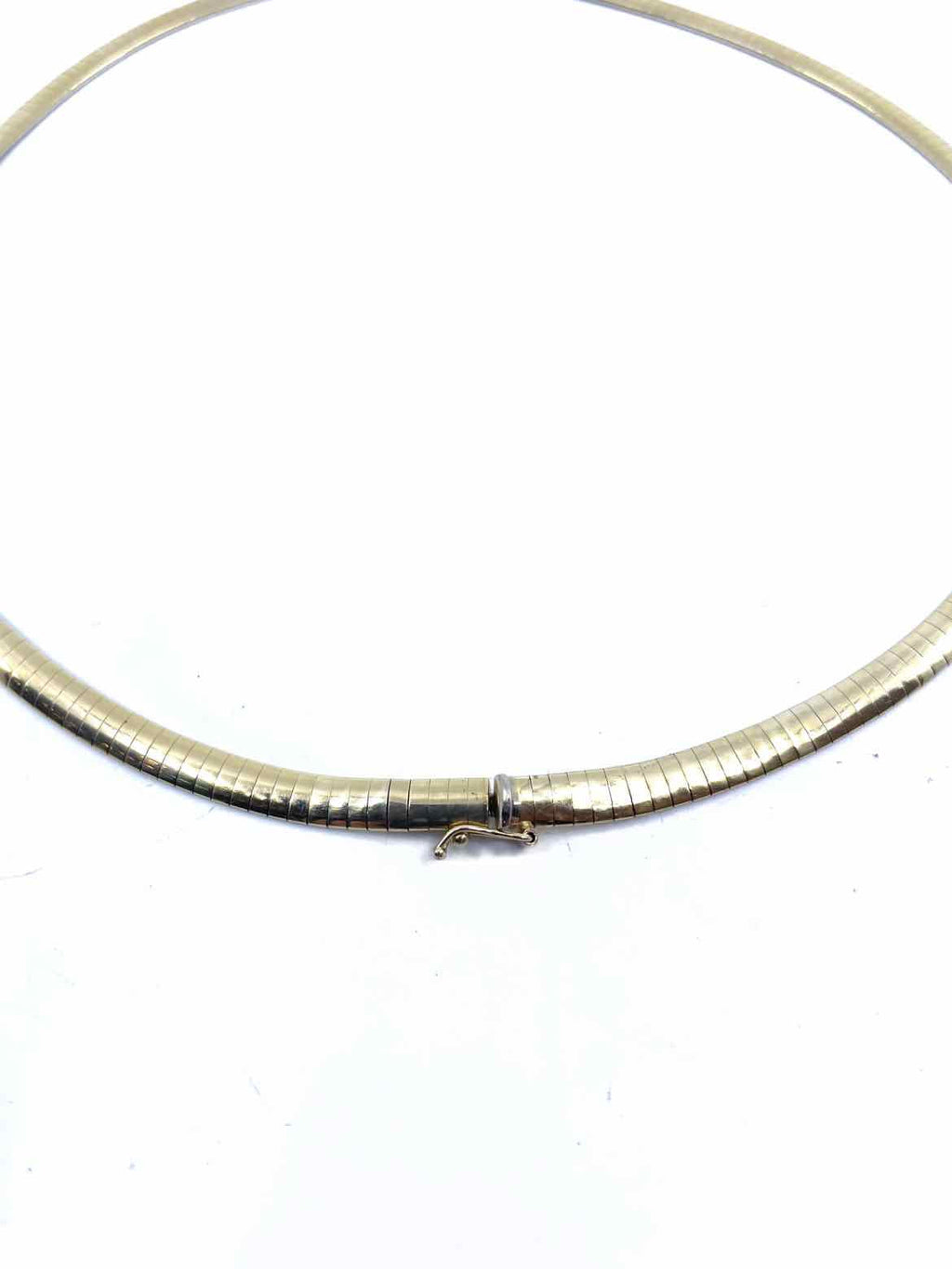14K Omega Necklace