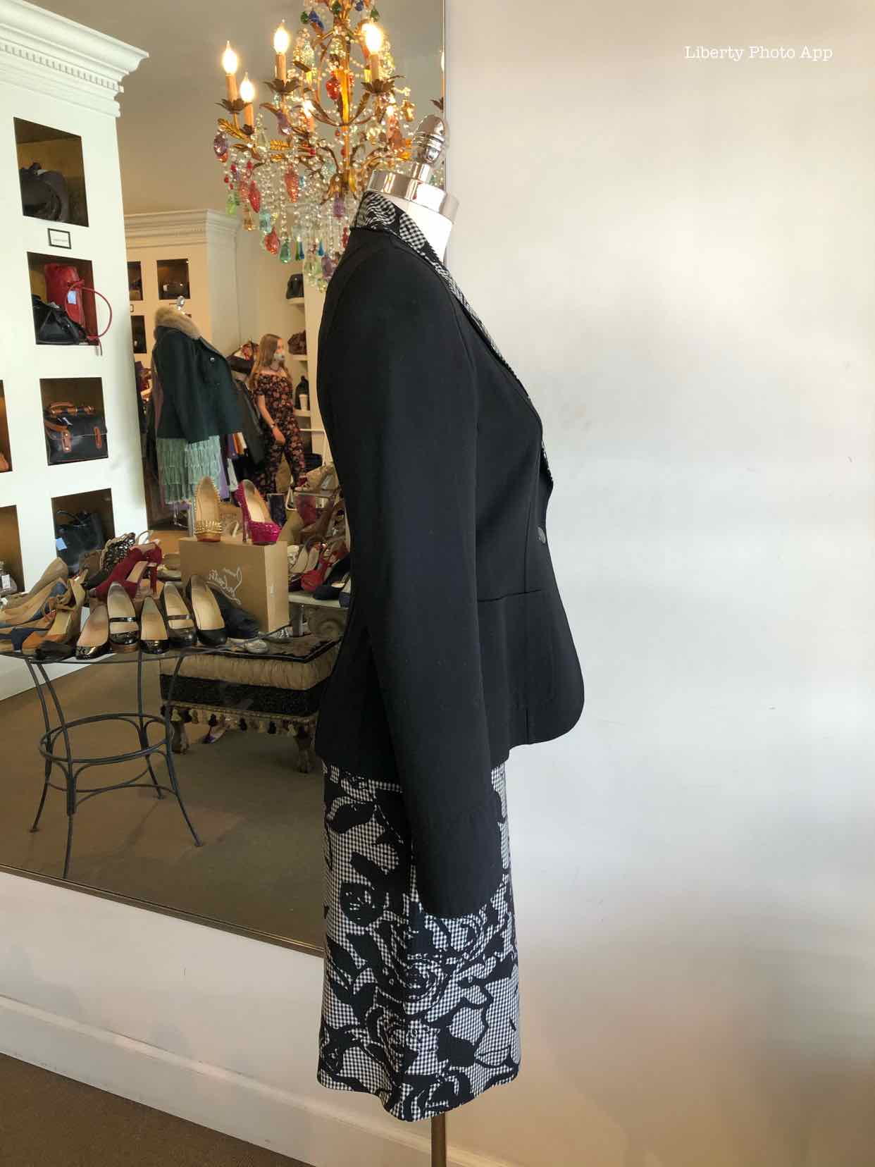ESCADA Multi-Color Skirt Suit | S