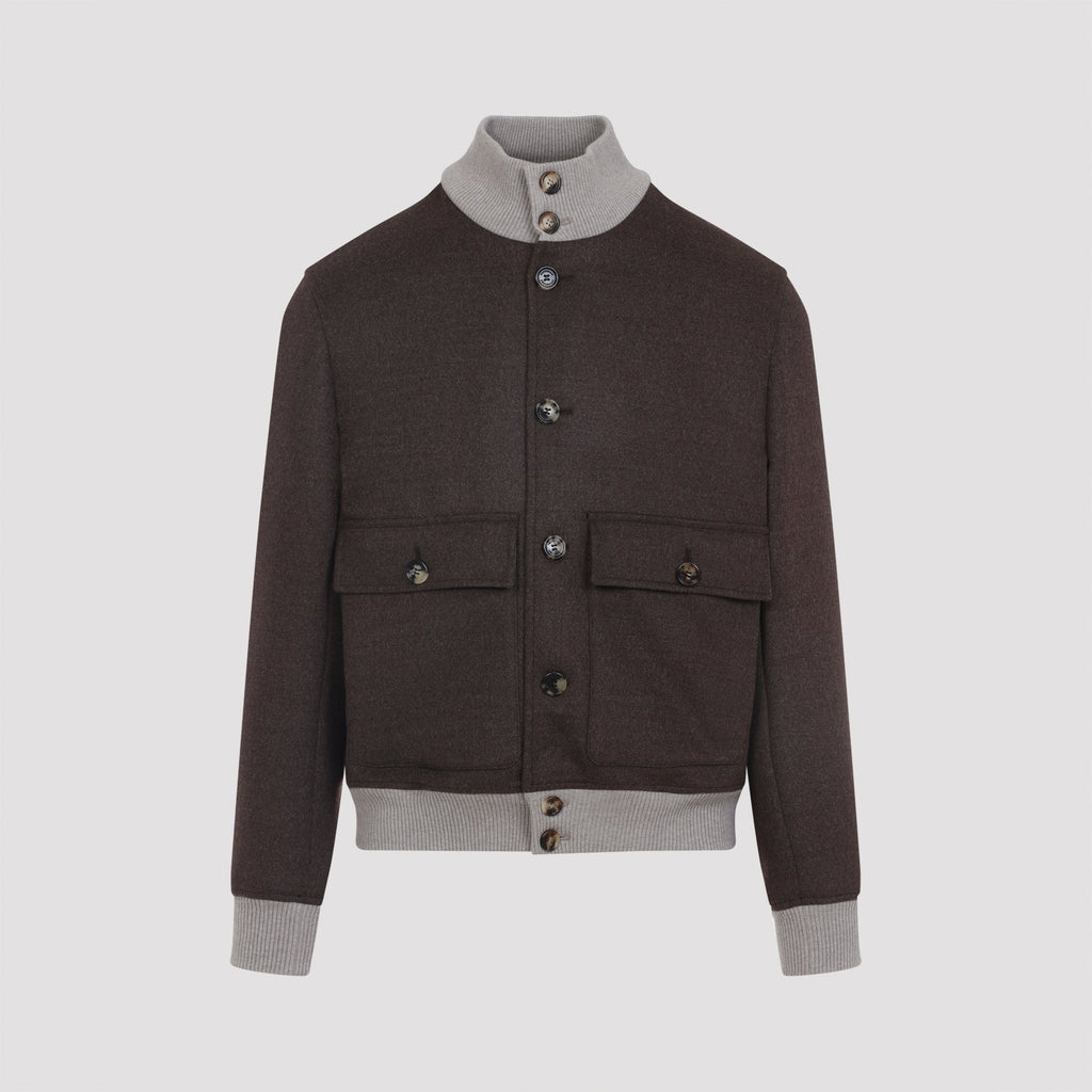 Wool Bomber Jacket