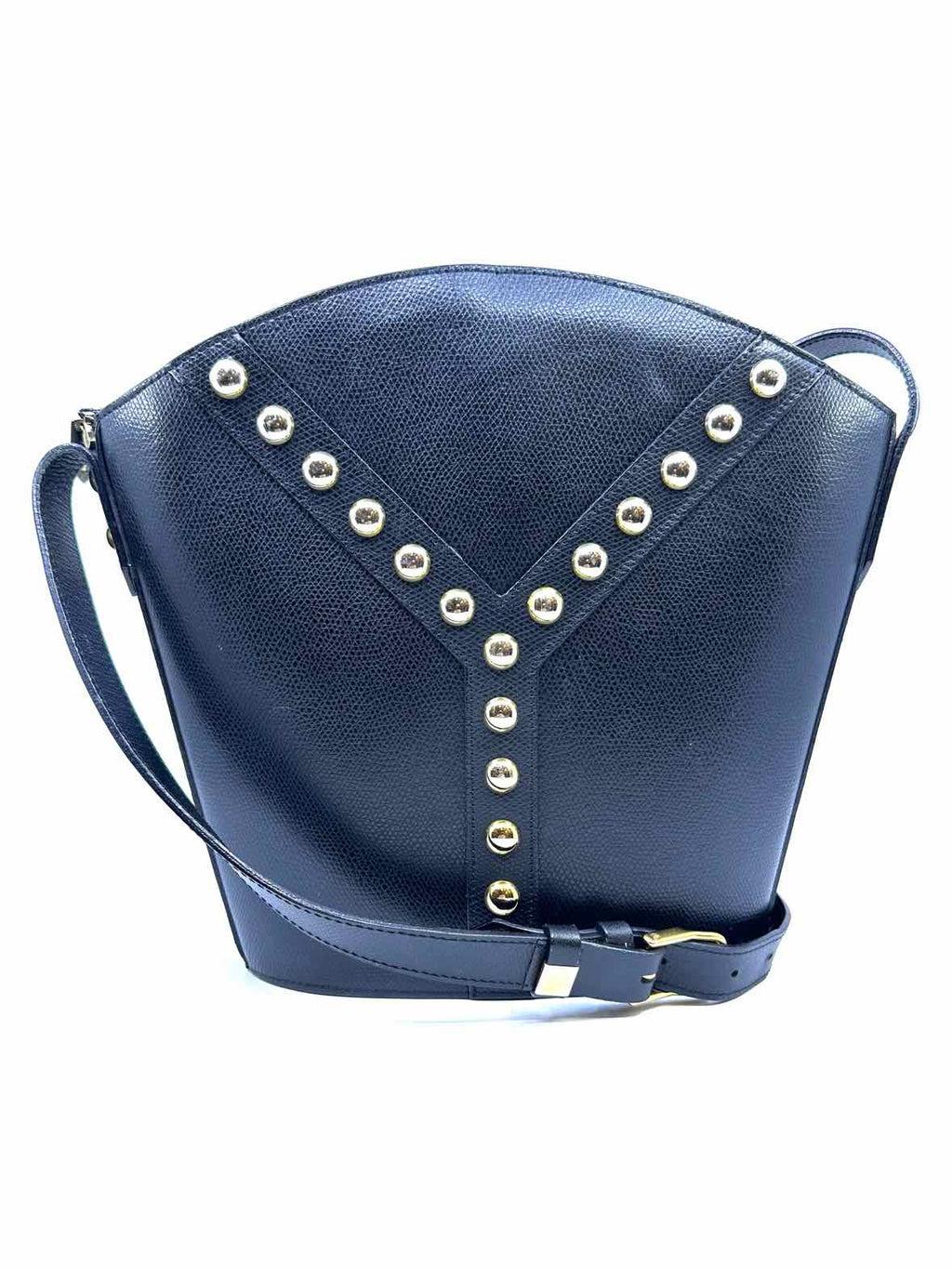 YVES SAINT LAURENT Black Leather Handbag