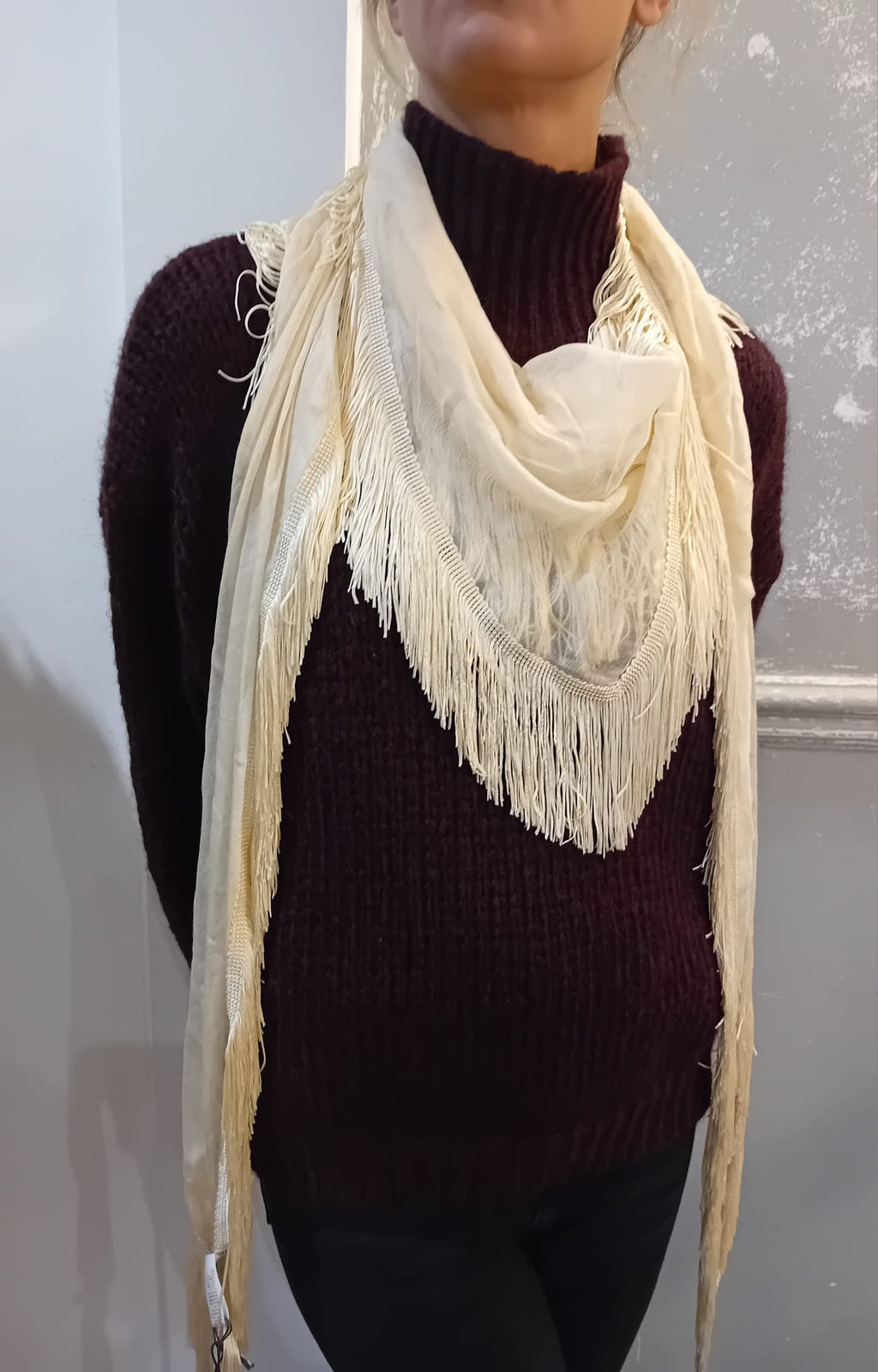 Faliero Sarti Can Can Silk-Blend Scarf