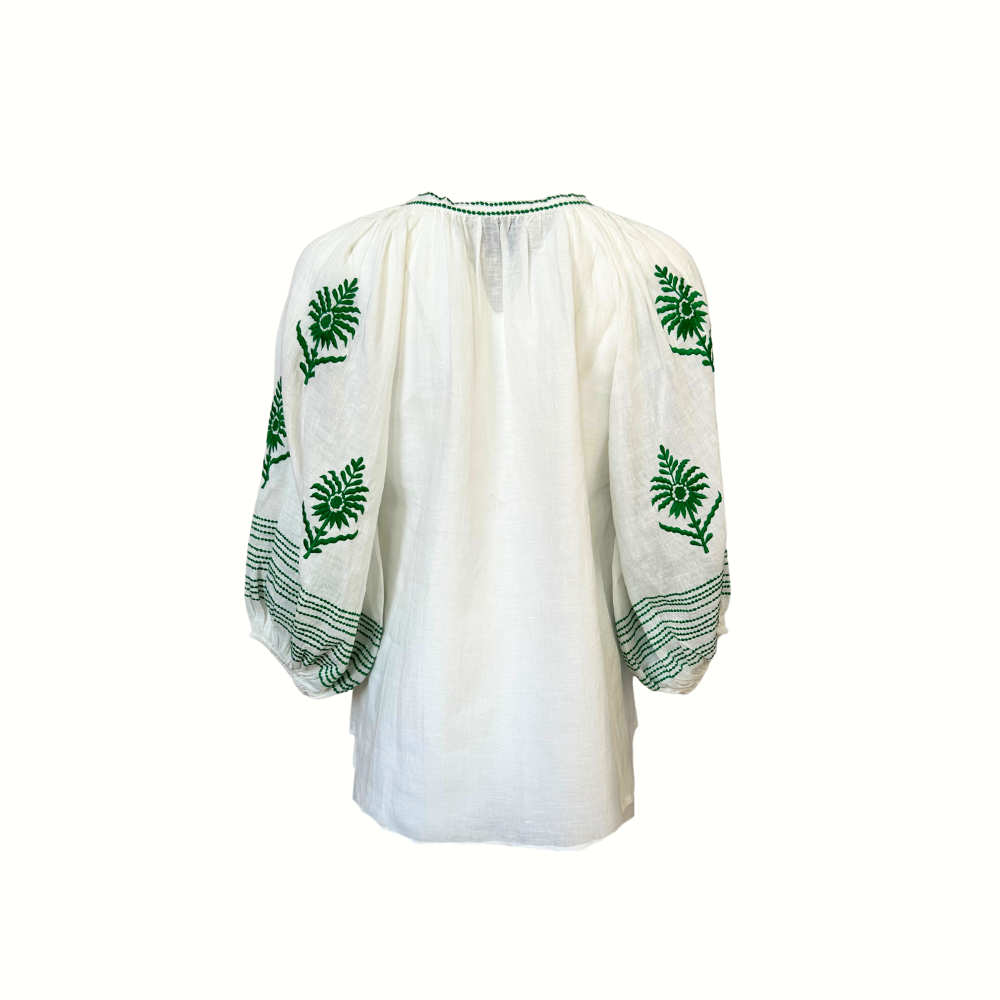 Citrus Columbia Top - Natural Green