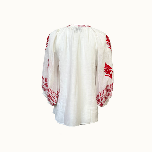 Citrus Columbia Top - Natural Red