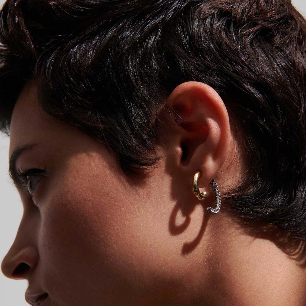DeMarson Luna Pave Earrings