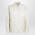 Beige quilted shirt