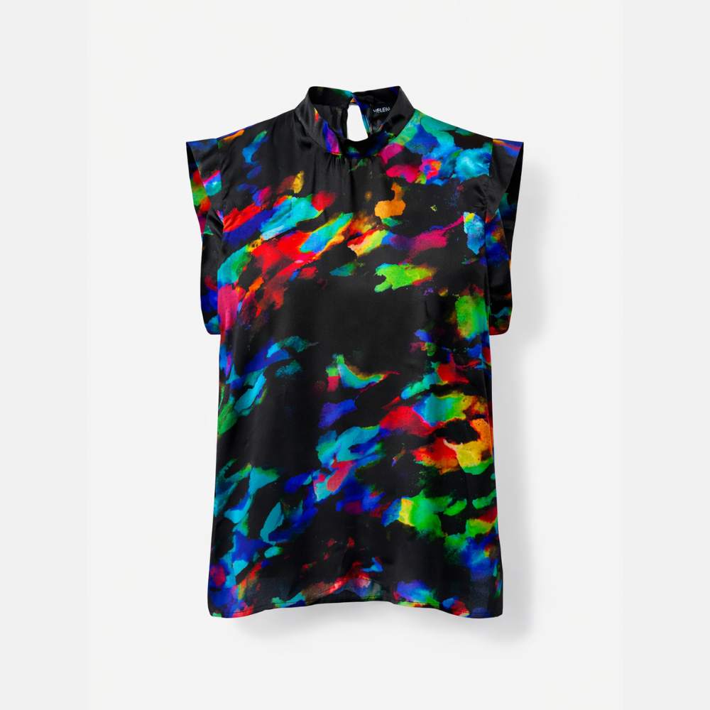 Helen Steele Ali Tank Top - Black Feather