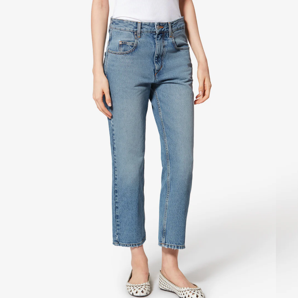 Isabel Marant Dakota Jeans - Light Blue