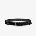 Isabel Marant Liliana Studded Belt - Black/Silver