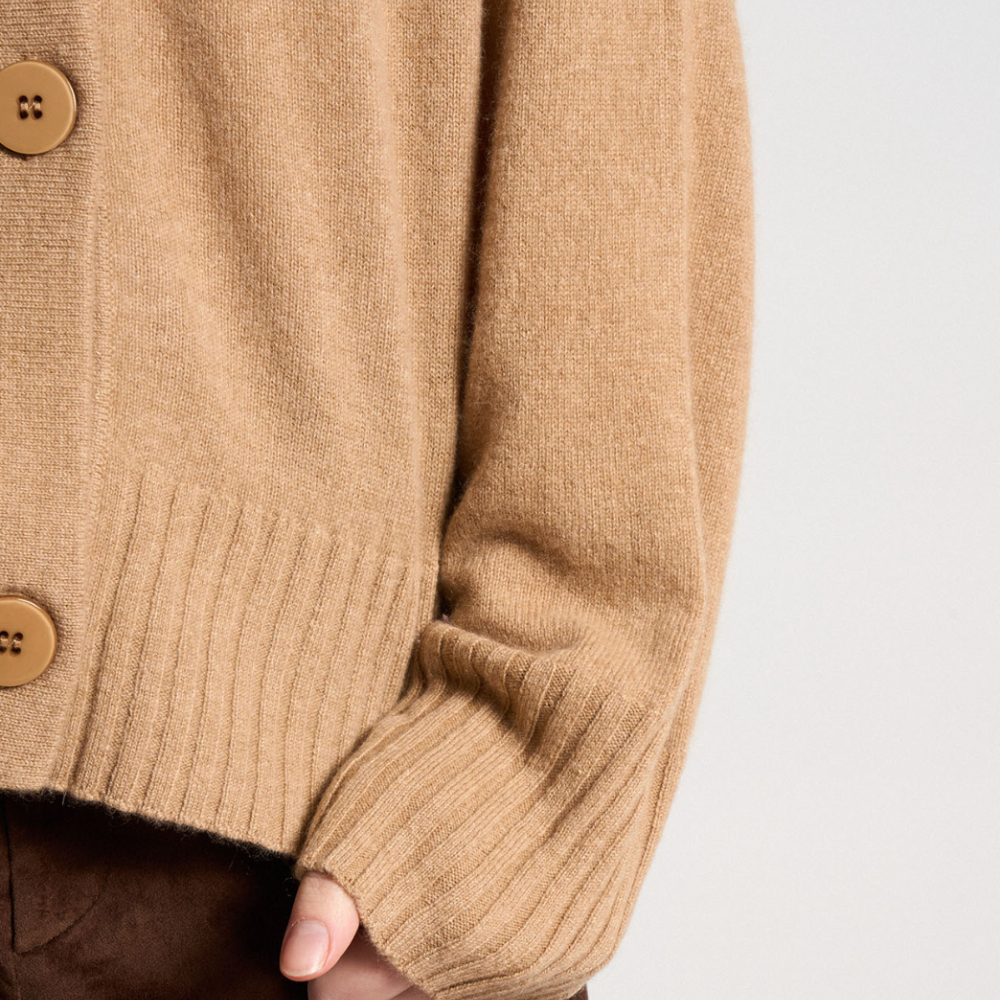 Les Tricots de Lea Grammalya Cardigan - Camel