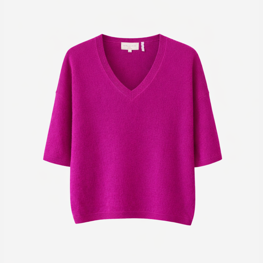 Les Tricots de Lea Martinettie Sweater - Cherry
