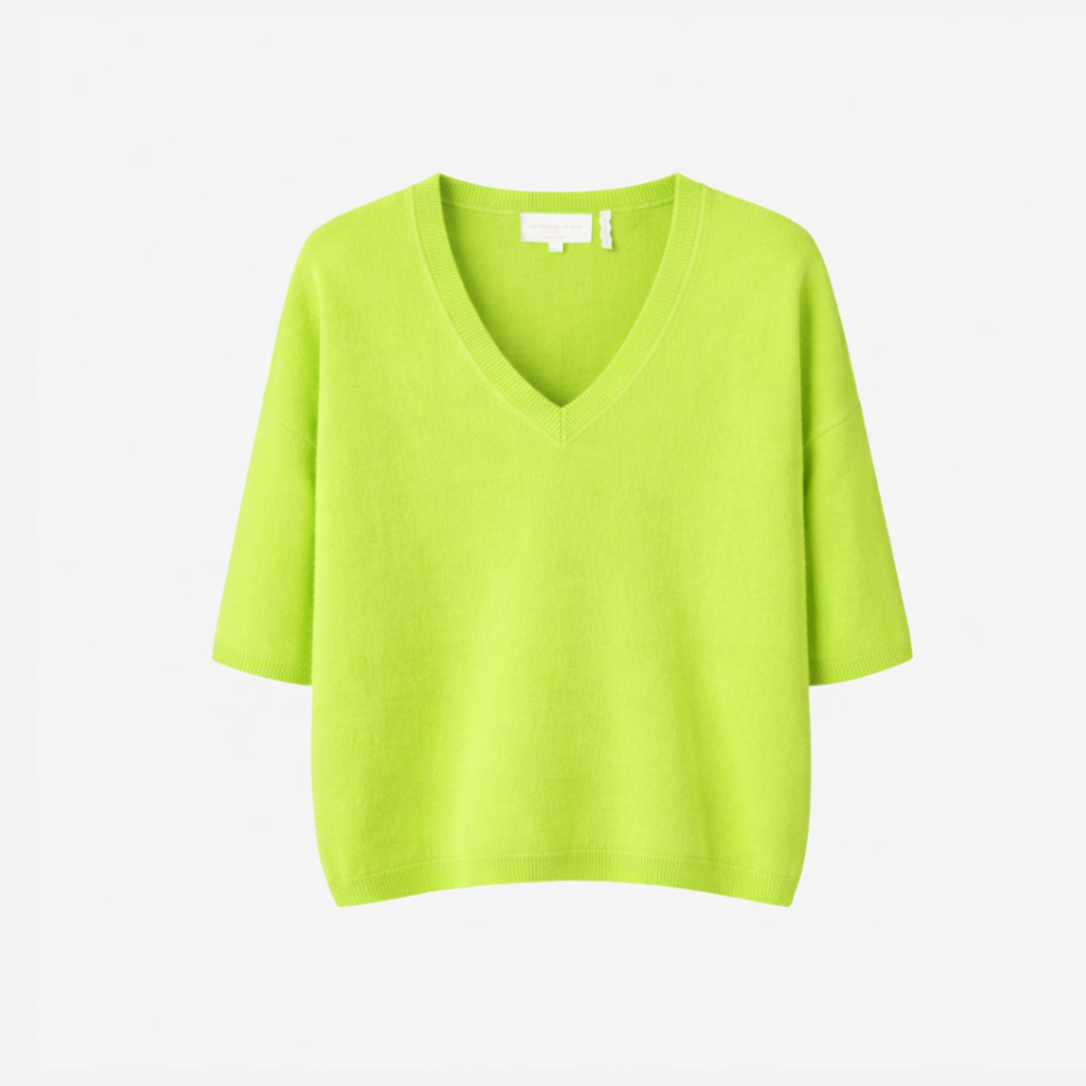 Les Tricots de Lea Martinettie Sweater - Jaune Fluo