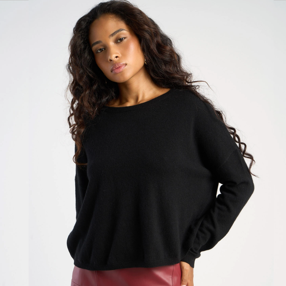 Les Tricots de Lea Monroe Sweater - Noir