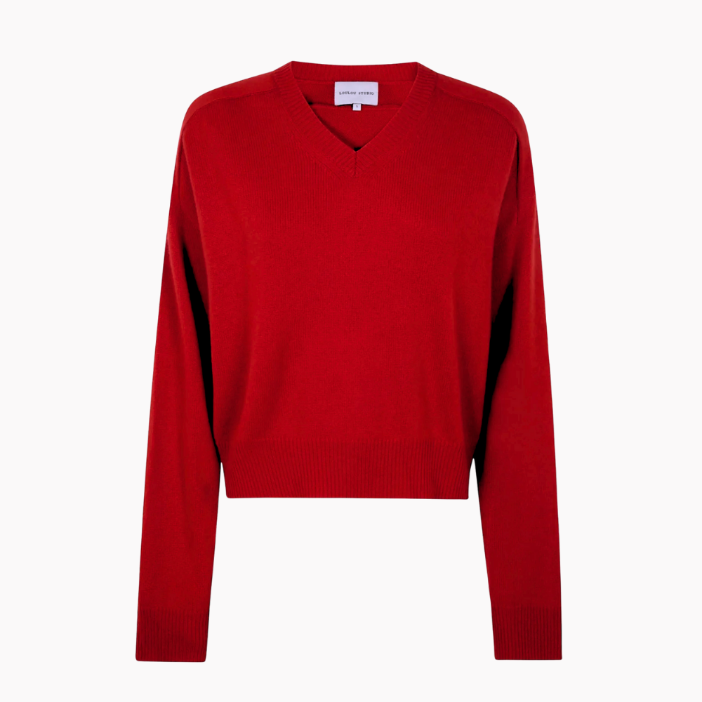 LouLou Anzor Sweater - Burgundy
