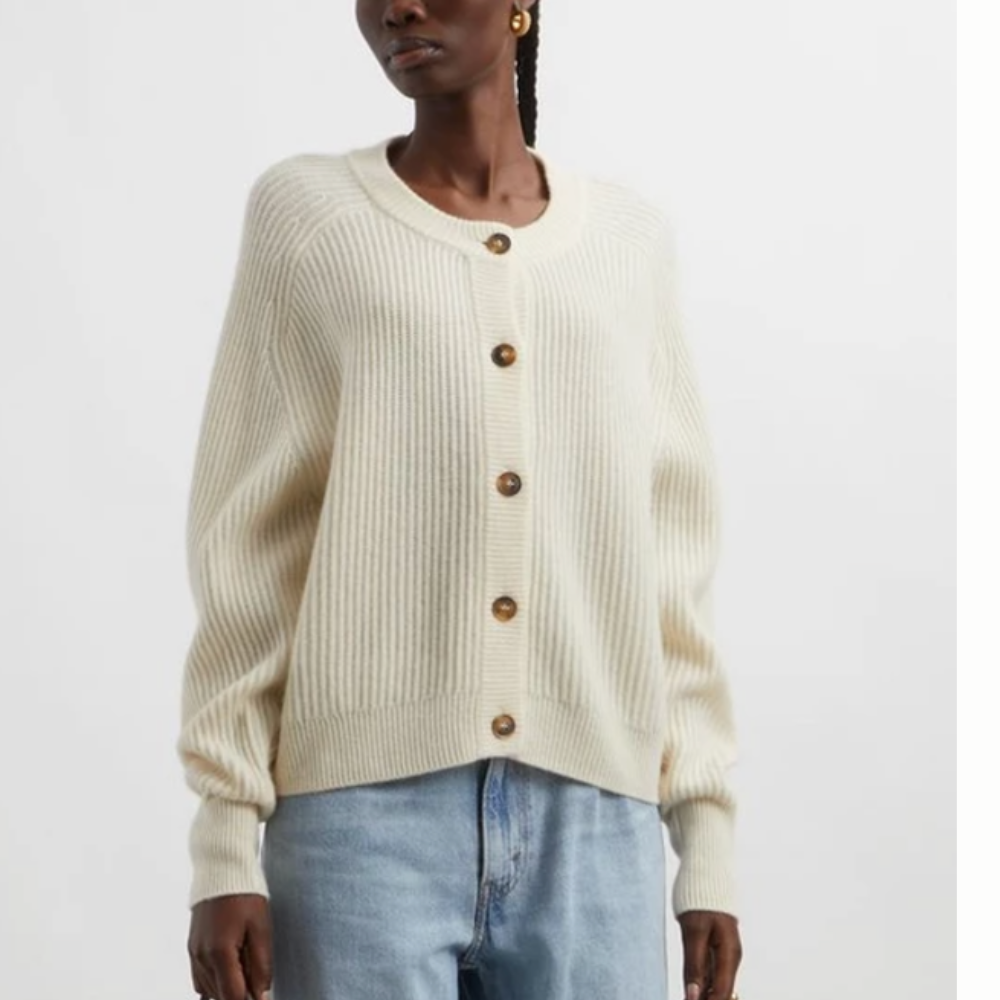 LouLou Bastia Cardigan - Ivory