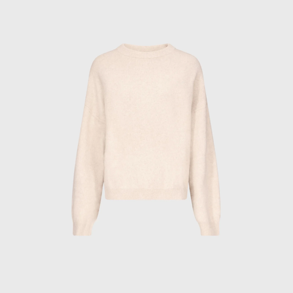 LouLou Tristan Sweater - Stone Melange