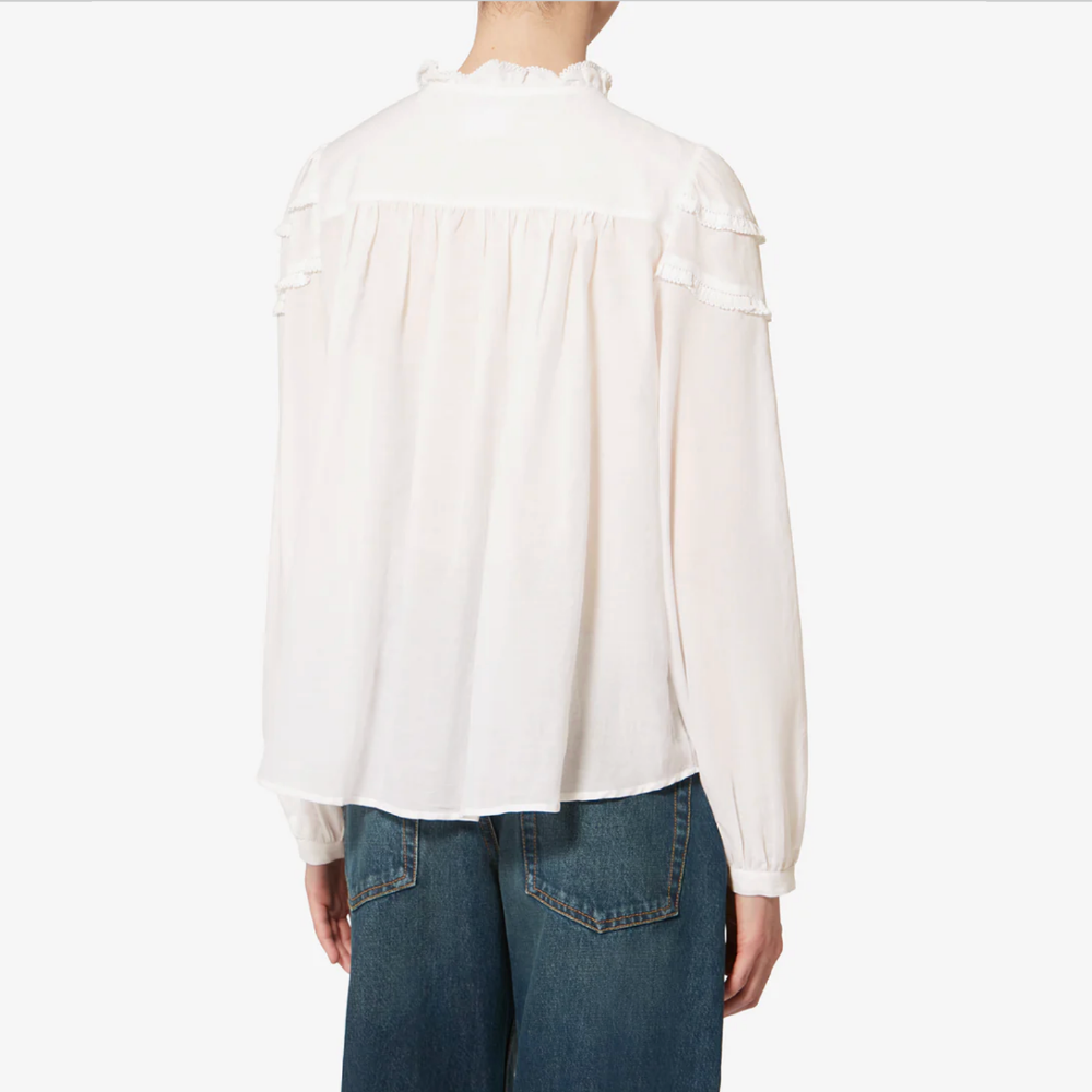 Marant Etoile Christa Blouse - White