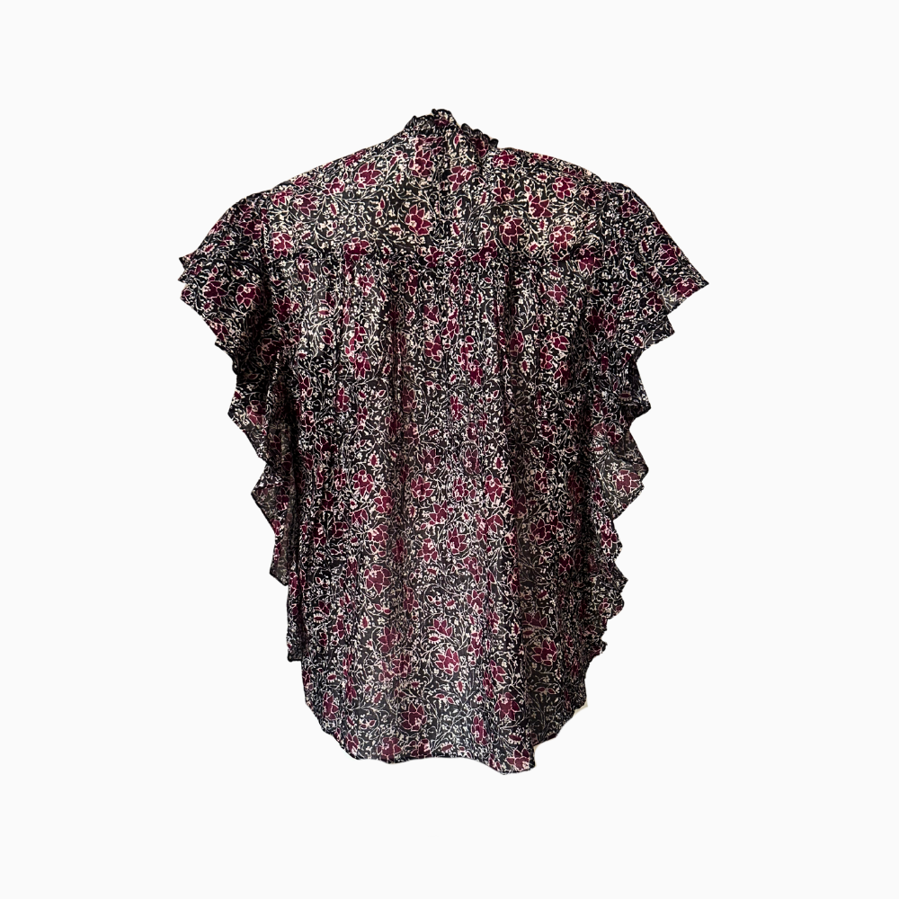 Marant Etoile Daliyane Top - Crushed Berry