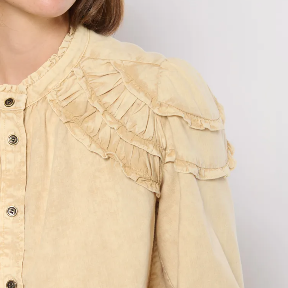 Marant Etoile Milya Shirt - Beige