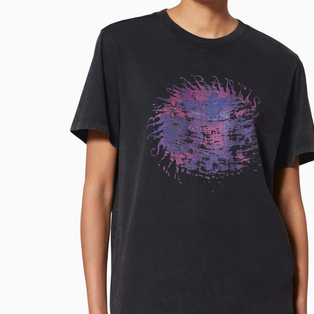 Marant Etoile Zoeline T-shirt - Faded Black