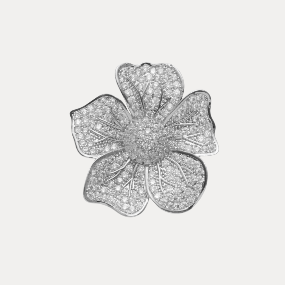 Marina Fossati Fiore Earrings - Silver