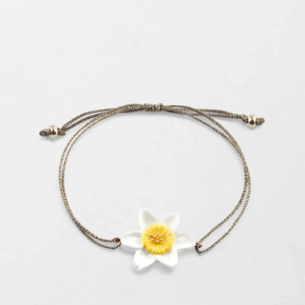 Nach Daffodil Gold Charm Bracelet