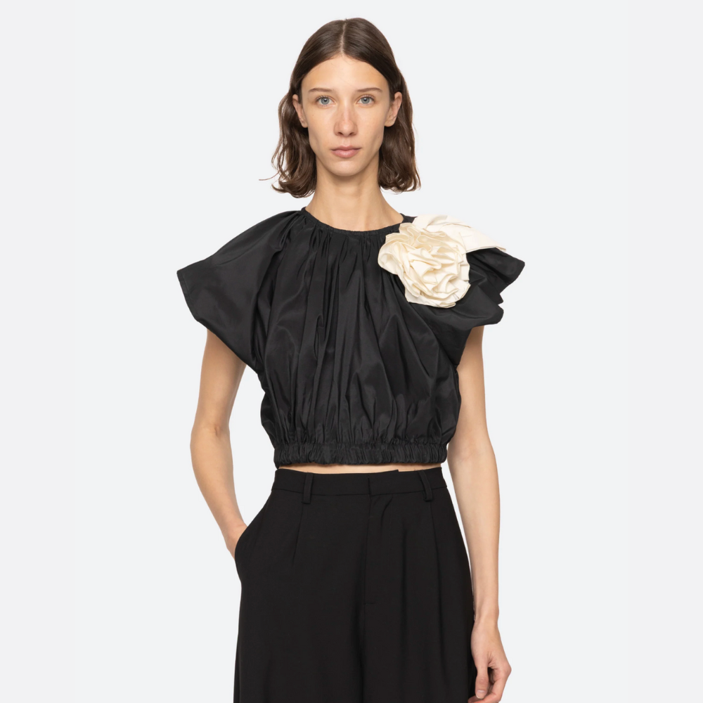 Sea NY Laurie Top - Black