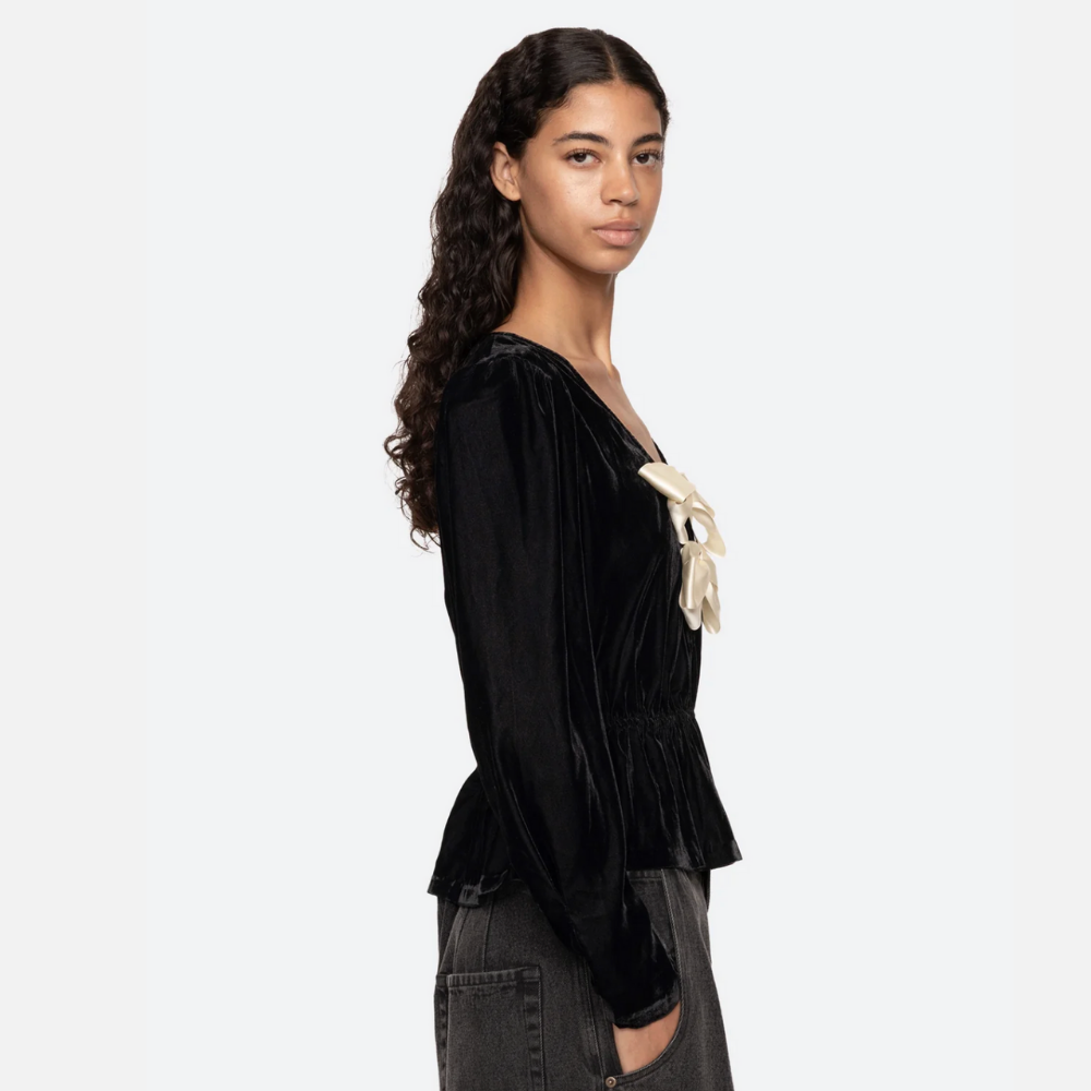 Sea NY Seraphine Top - Black Velvet