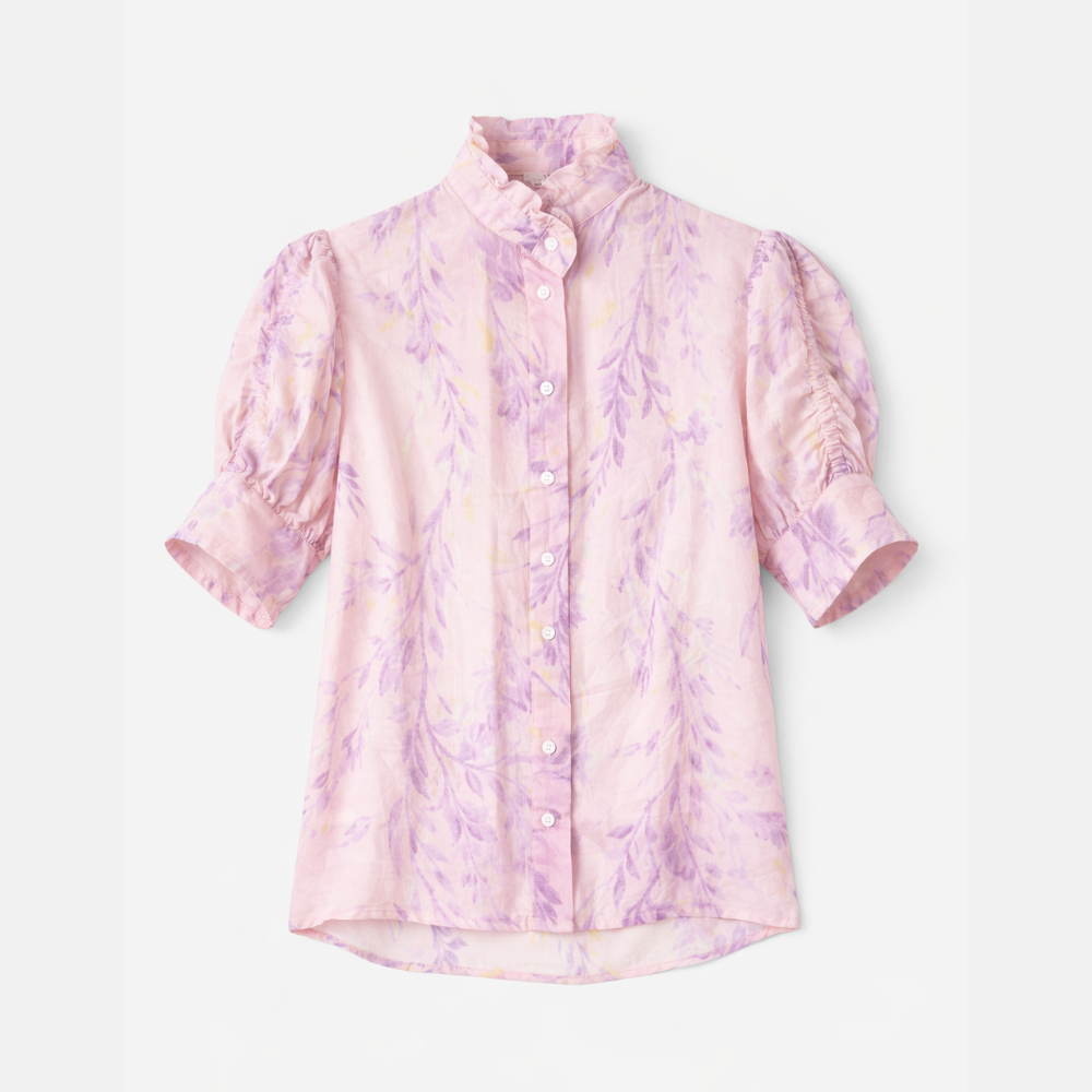 Thierry Colson Vita Blouse - Pink Wisteria
