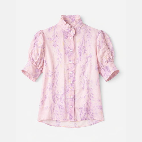 Thierry Colson Vita Blouse - Pink Wisteria
