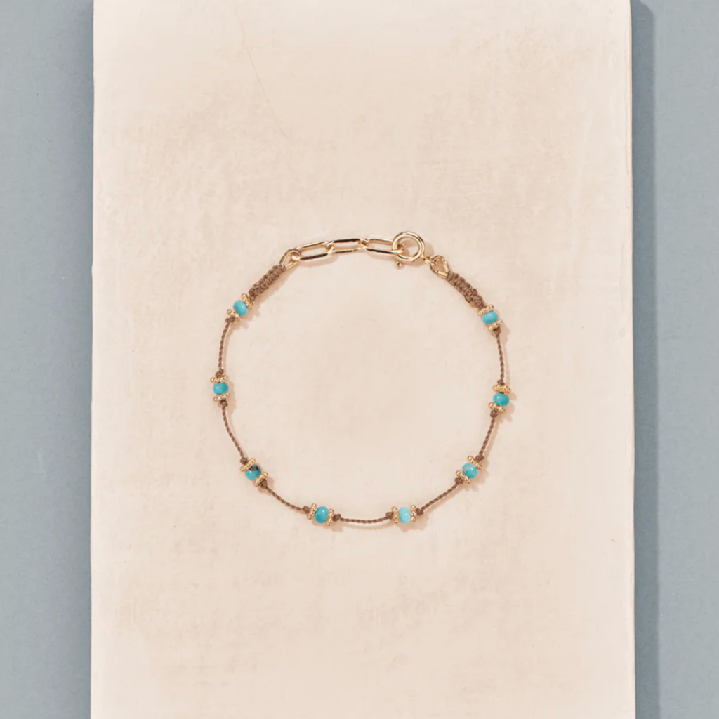 Tityaravy Lotus Bracelet - Turquoise
